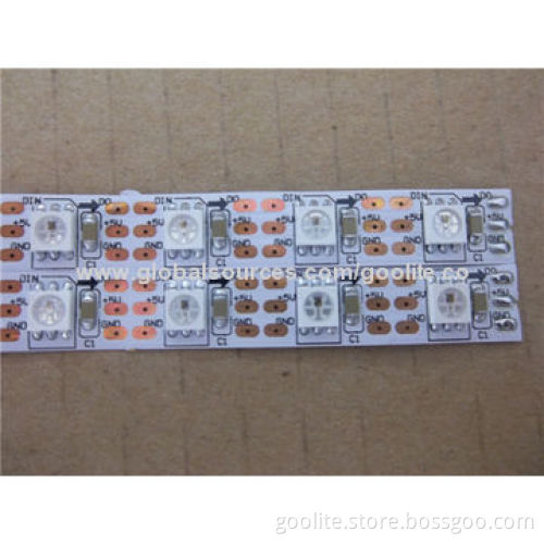 LED Magic Strip Light, 60LEDs, 3528, WS2811 Single Color, DC 5V, CE and RoHS-approved